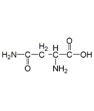 L-(+)-無水天冬酰胺結構式